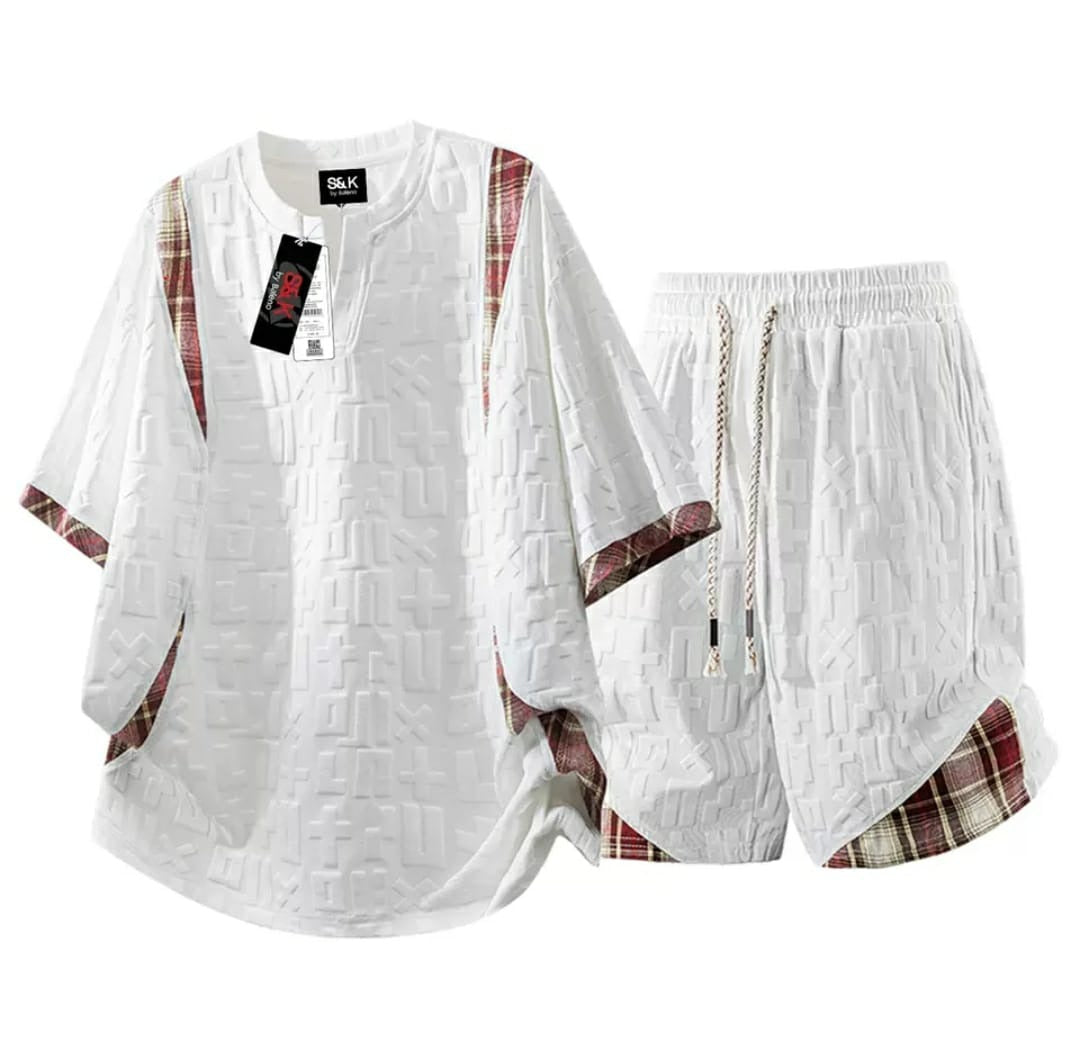 Stylish Men’s Casual Set with Lightweight Fabric and Premium Pattern