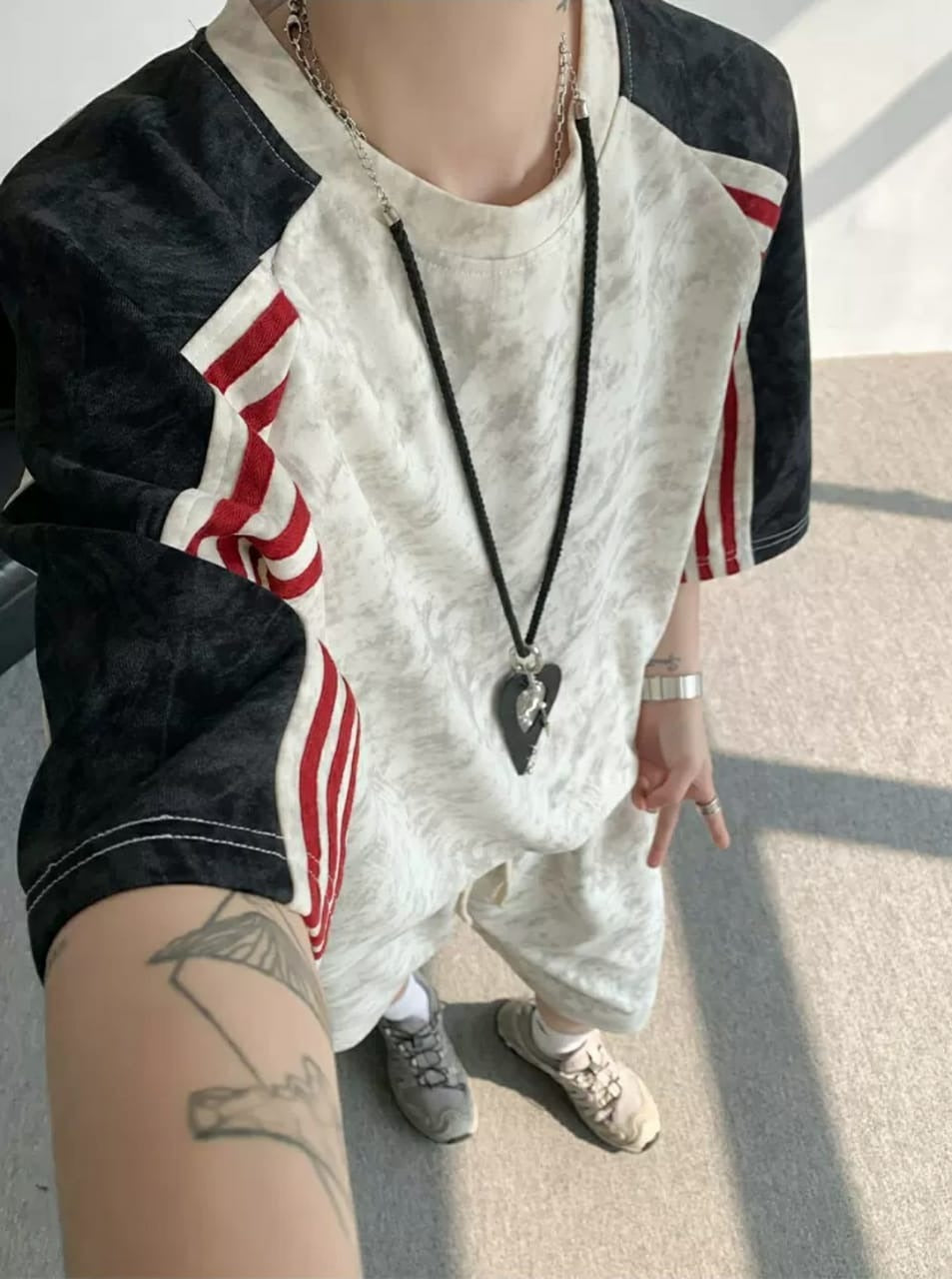 Premium Embossed Oversized Matching Set