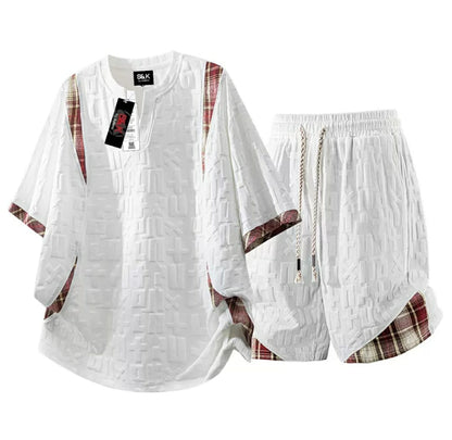 Stylish Men’s Casual Set with Lightweight Fabric and Premium Pattern